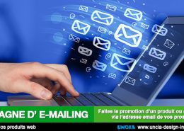E-mailing - Uncia Design - Publicité Réunion