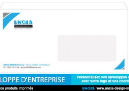 Enveloppe publicitaire d'entreprise - Publicité Ile de La Réunion