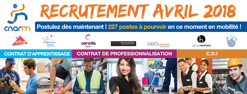 recrutement avril 2018 - CNARM