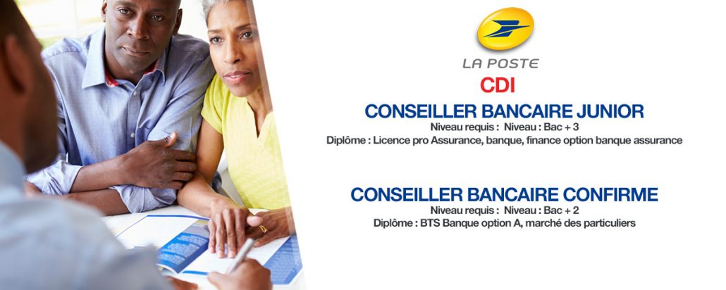 Recrutement La Banque Postale Juin 2018